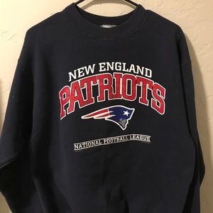 Vintage New England Patriots Crewneck Sweatshirt
